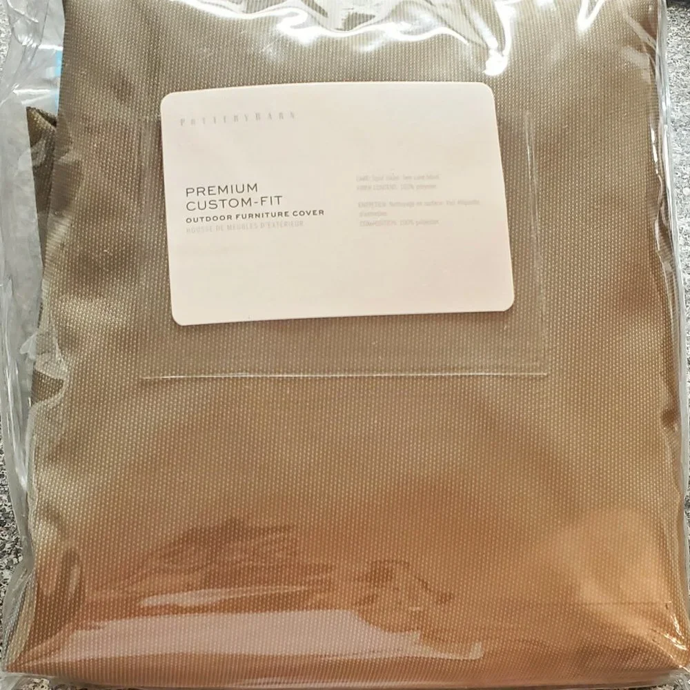 Pottery Barn Premium Monterey Custom Fit Outdoor Furniture Cover - 73x30 in